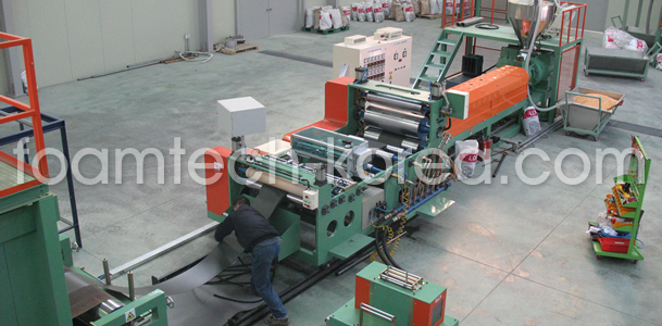 Crosslinked PE Foam Production Line