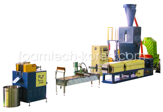 PE and PS Foam Recycling Line