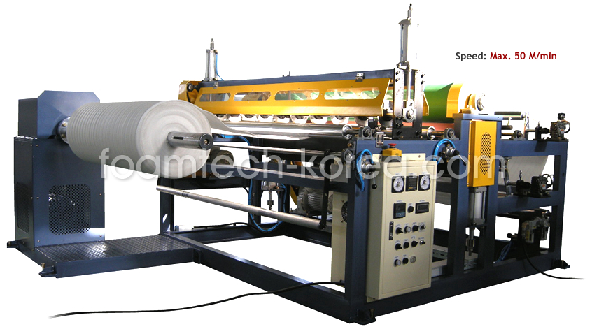 PE Foam Sheet Laminating M/C