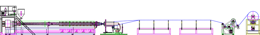 PE Foam Sheet Extrusion Line